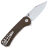 Нож QSP Kestrel stonewash сталь 14C28N рукоять Dark brown Micarta (QS145-A1)