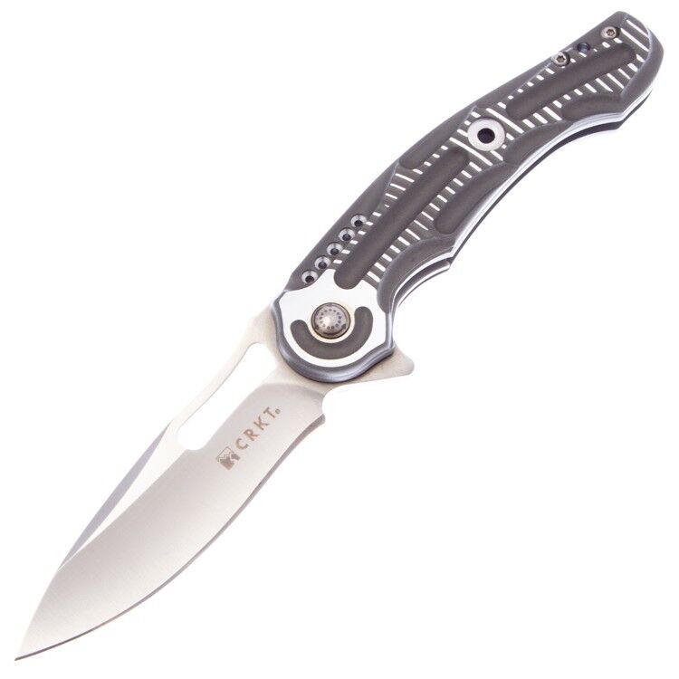 Нож CRKT Sampa Flavio Ikoma plain складной сталь AUS 8 (CR-5330)