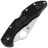Нож Spyderco Delica 4 PS Thin Blue Line сталь VG-10 рукоять Black FRN (C11FPSBKBL)