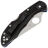 Нож Spyderco Delica 4 PS Thin Blue Line сталь VG-10 рукоять Black FRN (C11FPSBKBL)