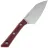 Нож кухонный Microtech 4" Santoku сталь M390MK рукоять Merlot G10 (3300-10MR)