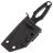 Нож Fox AKA black Top Shield сталь Elmax рукоять Black G10 (FX-553 B)