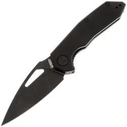 Нож Kubey Coeus blackwash сталь 14C28N рукоять Black G10