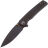 Нож WE Knife Subjugator Blackwash сталь CPM-20CV рукоять Black Titanium (WE21014C-5)