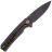 Нож WE Knife Subjugator Blackwash сталь CPM-20CV рукоять Black Titanium (WE21014C-5)