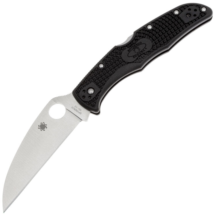 Нож Spyderco Endura 4 Wharncliffe сталь VG-10 рукоять Black FRN (C10FPWCBK)