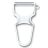 Овощечистка Victorinox RAPID Peeler пластик белый (6.0930)