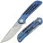 Нож Reate Remedy satin сталь Elmax рукоять Blue Titanium