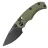 Нож Real Steel Esca black сталь 12C27 рукоять Green GFN (7181BG)