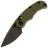 Нож Real Steel Esca black сталь 12C27 рукоять Green GFN (7181BG)