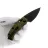 Нож Real Steel Esca black сталь 12C27 рукоять Green GFN (7181BG)