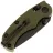 Нож Real Steel Esca black сталь 12C27 рукоять Green GFN (7181BG)