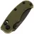 Нож Real Steel Esca black сталь 12C27 рукоять Green GFN (7181BG)