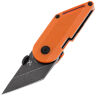 Нож Kansept Dash blackwash сталь 154CM рукоять Orange G10