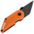 Нож Kansept Dash blackwash сталь 154CM рукоять Orange G10