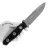 Нож N.C. Custom Parachuter stonewash сталь AUS-10 рукоять Black/Red G10