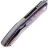 Нож WE Knife Swordfin beadblast сталь CPM-20CV рукоять Flamed/Gray Titanium (WE23067-1)