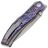 Нож WE Knife Swordfin beadblast сталь CPM-20CV рукоять Flamed/Gray Titanium (WE23067-1)