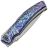 Нож WE Knife Swordfin beadblast сталь CPM-20CV рукоять Flamed/Gray Titanium (WE23067-1)