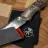 Нож кухонный Microtech 6.125" Boning Knife сталь San Mai Damascus M390 рукоять Bronze Ti/Livewire CF