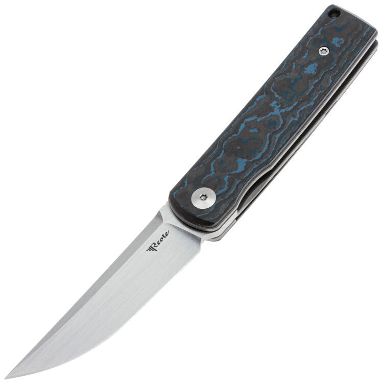 Нож Reate Bushido satin сталь M390 рукоять Arctic Storm FatCarbon