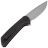 Нож Reate PL-XF stonewash сталь Nitro-V рукоять Black Aluminium