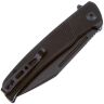 Нож Sencut Brazoria Blackwash сталь D2 рукоять Black G10 (SA12A)