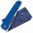 Нож Petrified Fish Ripple stonewash сталь 14C28N рукоять Blue G10