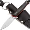 Нож 7 Ножей Колибри сталь N690 рукоять Red G10/Carbon Fiber
