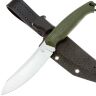 Нож 7 Ножей Сунгай Гибрид сталь N690 рукоять Olive G10
