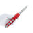 Нож Microtech Ultratech S/E stonewash сталь M390 рукоять Red Aluminium (121-10RD)