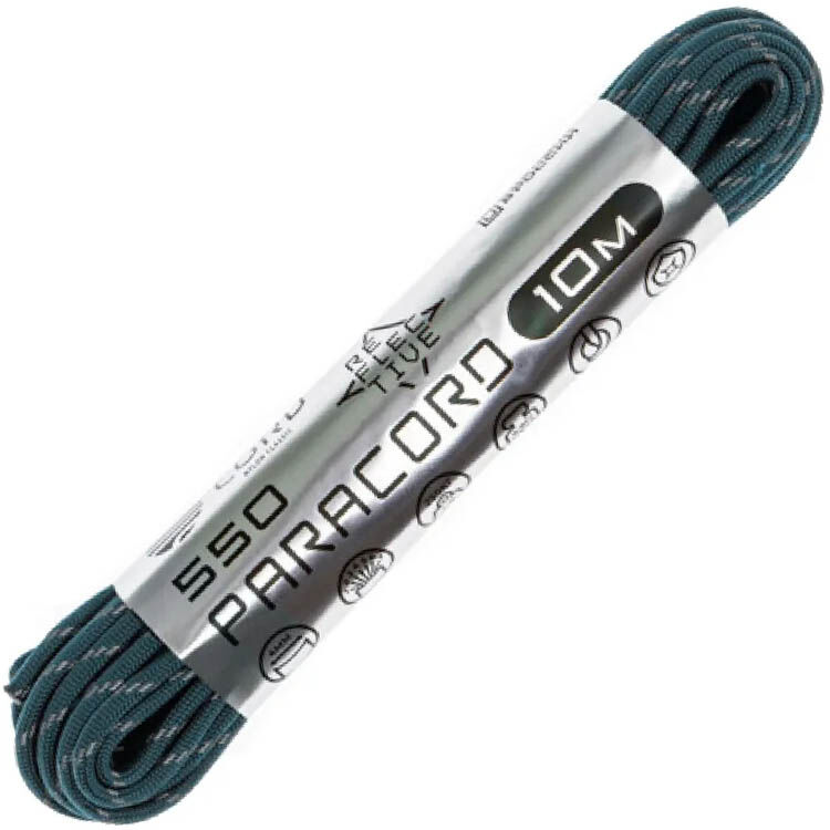 Паракорд CORD 550 световозвращающий Navy 10м