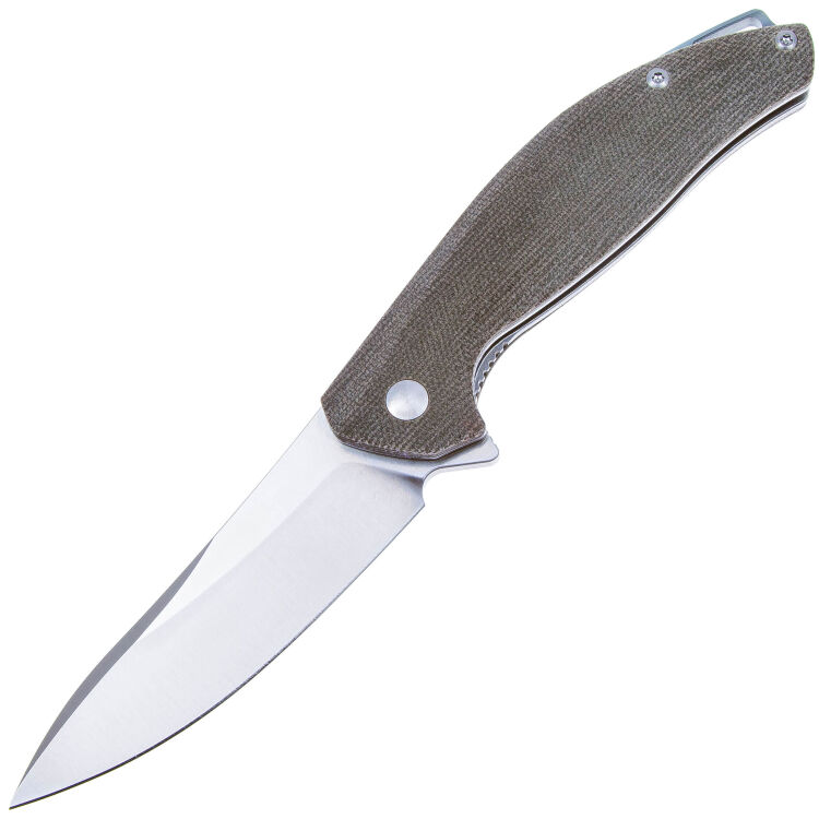 Нож CH 1703 сталь 154CM рукоять Green Micarta