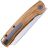 Нож Petrified Fish Scholar satin сталь 154CM рукоять Olive wood