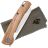 Нож Petrified Fish Scholar satin сталь 154CM рукоять Olive wood