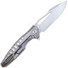 Нож Rike Knife Thor5 сталь M390 рукоять Gray Ti
