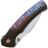 Нож WE Knife Ziffius satin сталь CPM-20CV рукоять Black Ti/Flamed Ti (WE22024D-2)