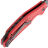 Нож Mr.Blade Wyvern blackwash сталь AUS-8 рукоять Red FRN