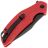 Нож Mr.Blade Wyvern blackwash сталь AUS-8 рукоять Red FRN