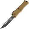 Нож Microtech Hera II Mini S/E black сталь M390MK рукоять Tan Aluminium (1703M-1TA)