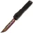 Нож Microtech Ultratech ZBP Hellhound сталь Baker Forge Damascus рукоять Hefted Black Aluminium