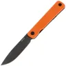 Нож SRM Palfrey blackwash сталь 14C28N рукоять Orange G10/Steel (135L-GJ)
