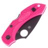 Нож Spyderco Dragonfly 2 Black сталь S30V рукоять Pink FRN (C28FPPNS30VBK2)