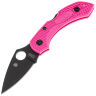 Нож Spyderco Dragonfly 2 Black сталь S30V рукоять Pink FRN (C28FPPNS30VBK2)