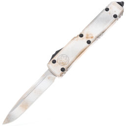 Нож Microtech Ultratech S/E Sandtrooper сталь M390 рукоять White Aluminum (121-1SAD)