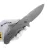 Нож WE Knife Starlash stonewash сталь M390 рукоять Gray Titanium (WE23011C-2)