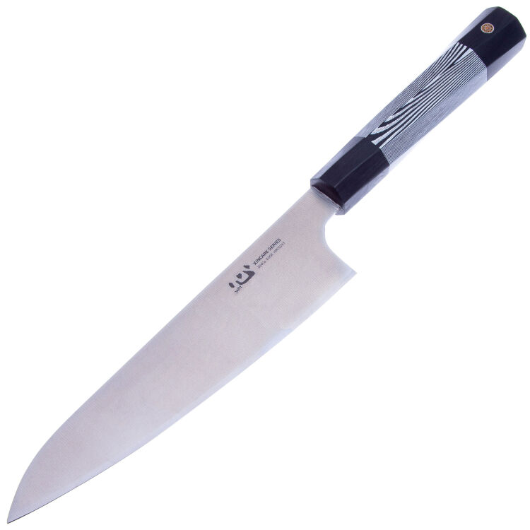 Нож кухонный Xin Cutlery Utility knife сталь 304Cu рукоять White/Black G10 (XC103)