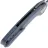 Нож Vosteed Thunderbeast beadblast stonewash сталь M390 рукоять Blue Titanium