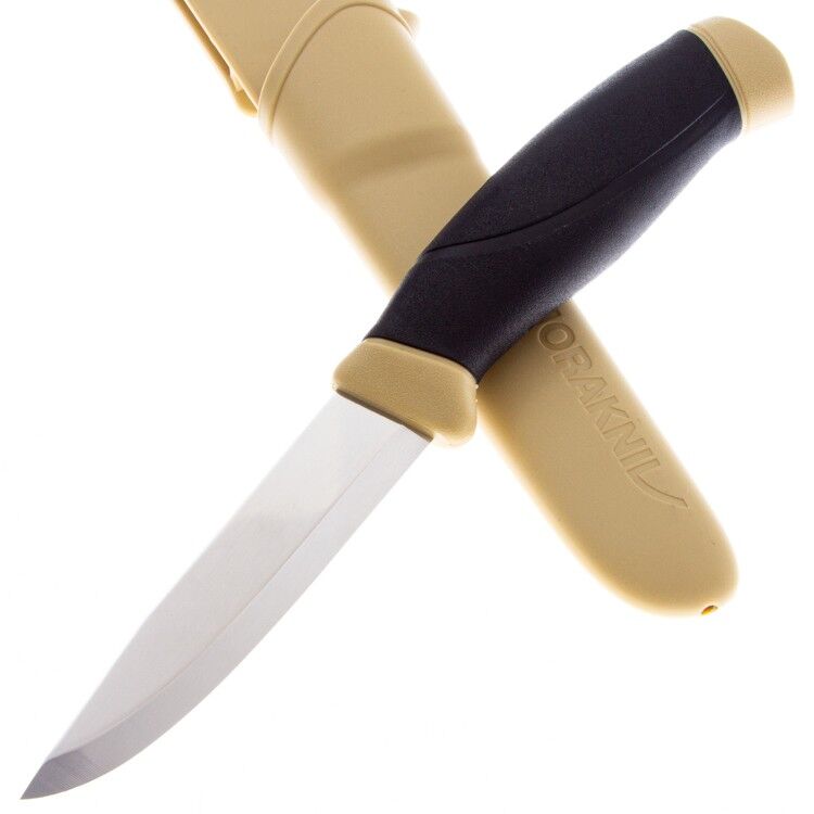 Нож Mora Companion Desert сталь Stainless steel рукоять TPE (13166)