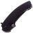 Нож FOX/Bastinelli Geco Black сталь N690 рукоять Black G10/Ti (FX-537BR)